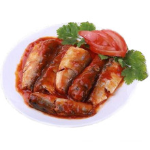 Vente chaude de sardine en conserve 425g en sauce tomate